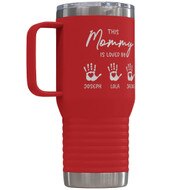 Custom Engraved This Person is Loved By Tumbler with up to 6 children's names.