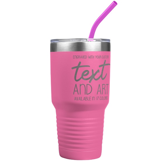 Personalized 30 oz. Vacuum Insulated Stainless Steel Tumblers