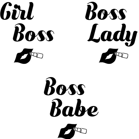 Girl Boss Pink Tumbler Designs