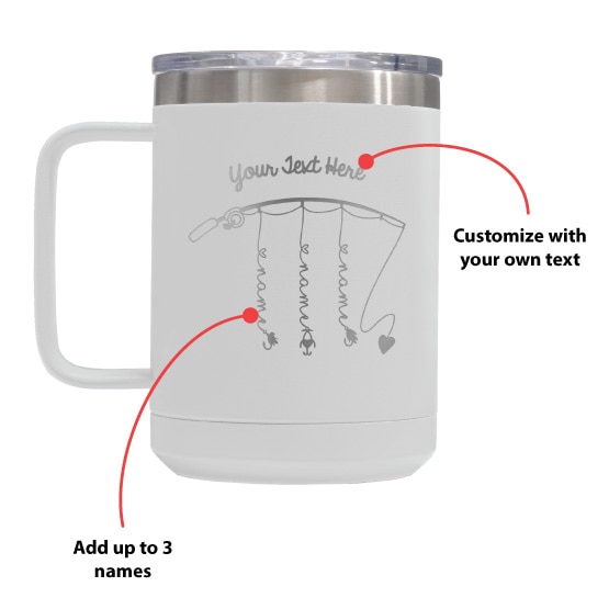 Custom Greatest Catch Mug Size