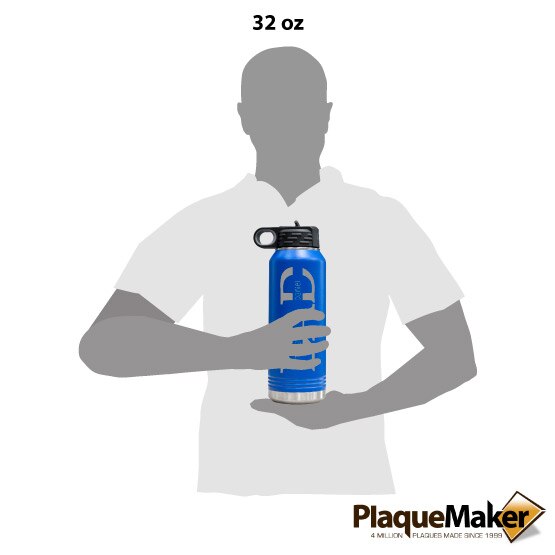 Kid's Name Dad Water Bottle Size