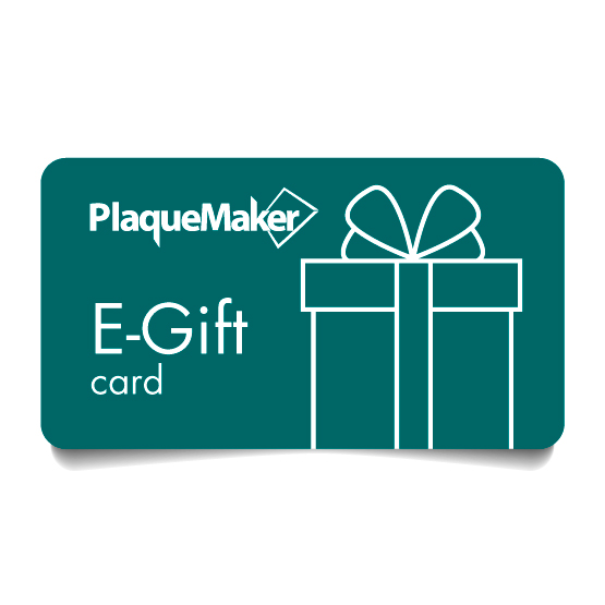 PlaqueMaker.com E-Gift Card