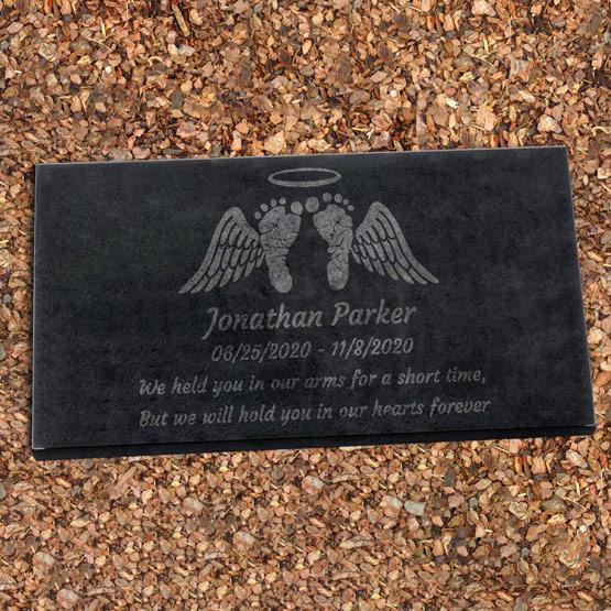 Personalized Infant Headstone