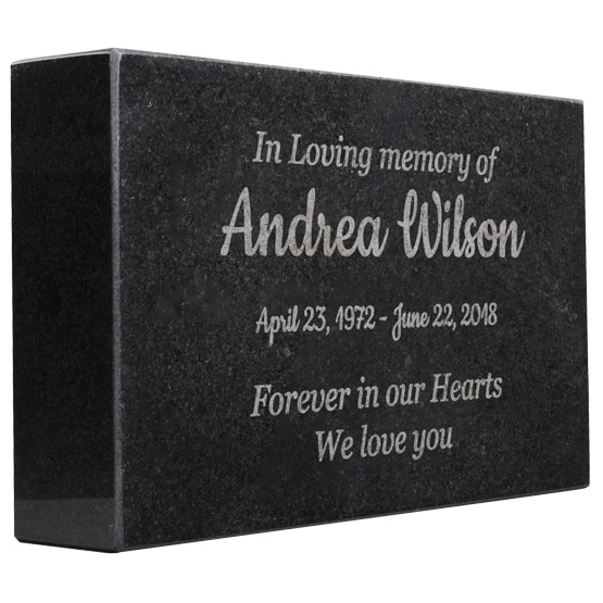 Customized In Loving Memory Headstones and Memorials