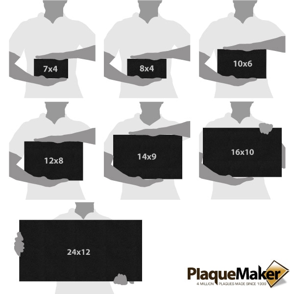 Custom Dog Headstone Size Guide