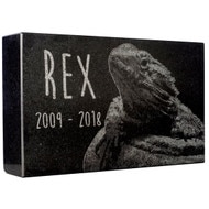 Custom Granite Pet Headstone