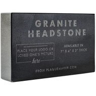Custom 7x4 Ships Today Headstones