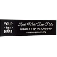 Custom Laser Metal Name Plates