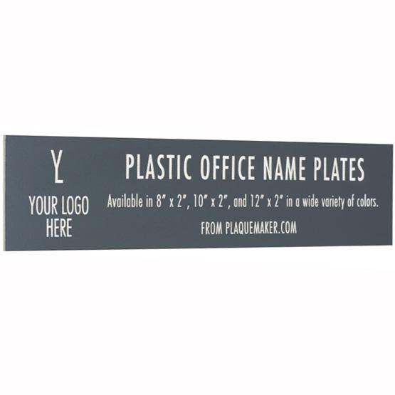 Custom Plastic Office Name Plates