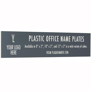 Custom Plastic Office Name Plates