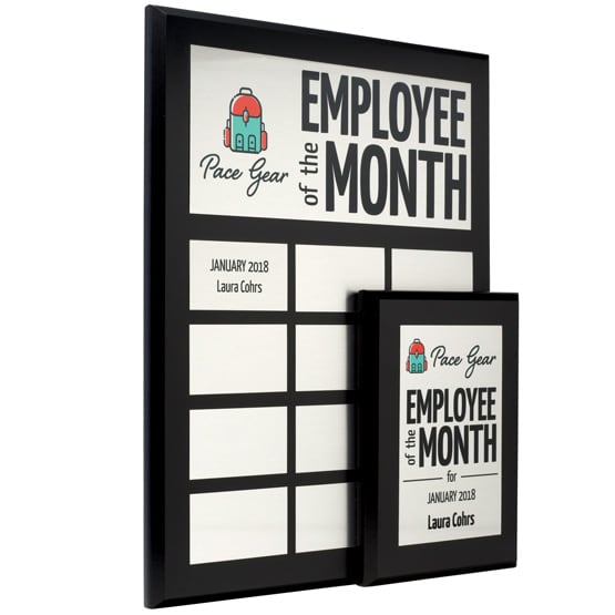 Employee of the Month Plaque Set - Set 1