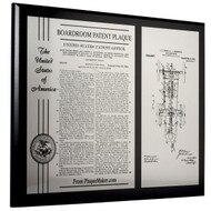 Custom Boardroom Patent Plaque