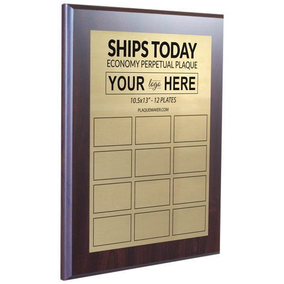 Custom Economy Perpetual Plaque