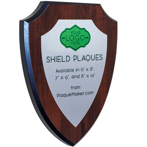 Custom Aluminum Shield Plaque