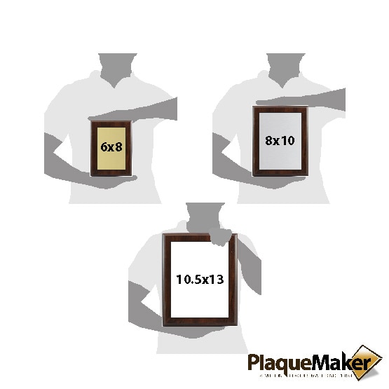 Ships Today: Sublimated Plaque Size