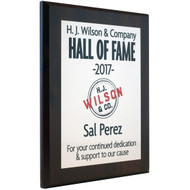 Custom Wall of Fame Award Plaque