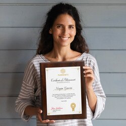 Certificate Plaque Display Kits