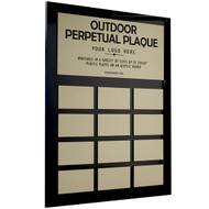 Custom Outdoor Perpetual Plaques