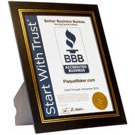 Black Vinyl Presentation Folder