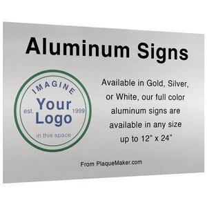 Custom Color Printed Aluminum Sign