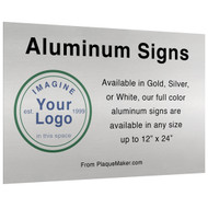 Custom Color Printed Aluminum Sign