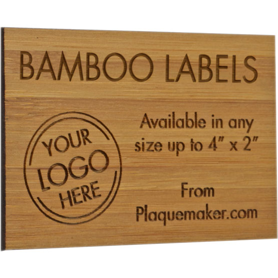 Custom Bamboo Wood Wall Tag