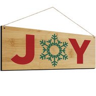 UV Color Printed Joy Bamboo Sign
