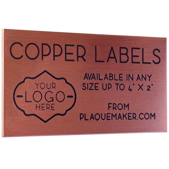 Custom Copper Labels