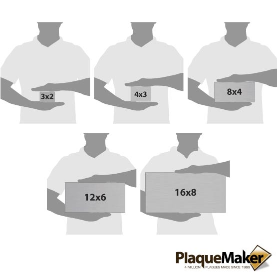 Stainless Steel Address Size Chart