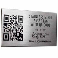 Custom Stainless Steel Asset Tag