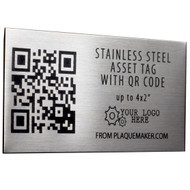 Custom Stainless Steel Asset Tag